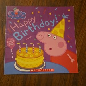Scholastic Peppa Pig Happy Birthday Book (🛍 6/$36)